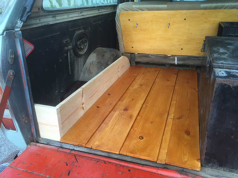 Turns out when you make your floor out of fence, it just looks like you’re on your way to build a fence.